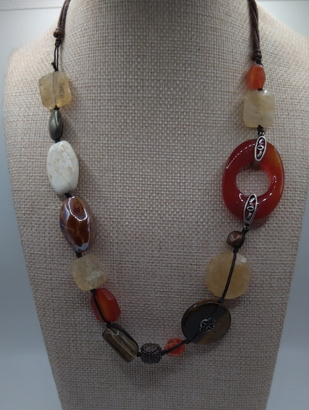 Silpada Stone Necklace 925